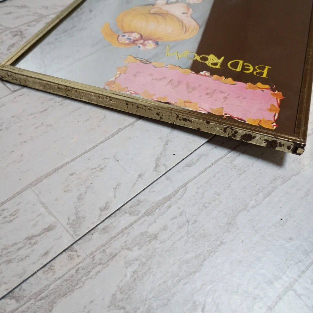 Vintage Style Prayer Wall Art Mirror